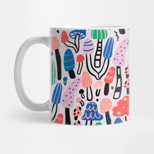 Colorful mushrooms Mug